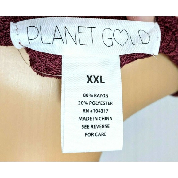 Planet Gold Lace Up Bodycon Sweater Dress XXL NWT - Picture 4 of 4